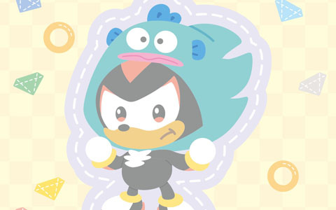 「SONIC & FRIENDS」とサンリオキャラクターズがコラボした「シャドウ」×「ハンギョドン」のイラストが公開！コラボ商品はセガストア トーキョーで先行発売