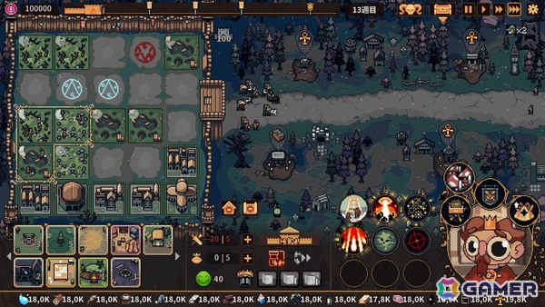 ローグライト・労働監視建国シミュレーション「The King is Watching」が日本語に対応！発売から1ヶ月で販売本数は25万本を突破の画像