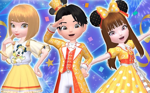 「Disney STEP」でイベント「ハッピー・ハーフアニバーサリー」が開催！ミッキーとミニーがモチーフの限定ウェアがガチャに登場