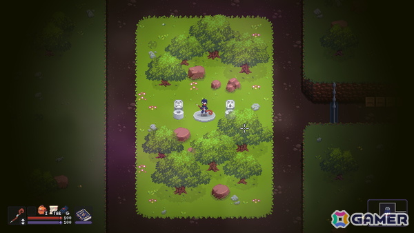 木の杖1本から冒険を始める魔法弾幕シューティングローグライトゲーム「ルートメイジ(LootMage)」の早期アクセスがSteamで9月11日より開始!の画像