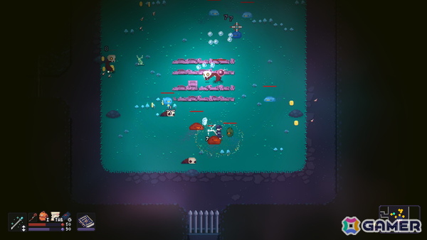 木の杖1本から冒険を始める魔法弾幕シューティングローグライトゲーム「ルートメイジ(LootMage)」の早期アクセスがSteamで9月11日より開始!の画像