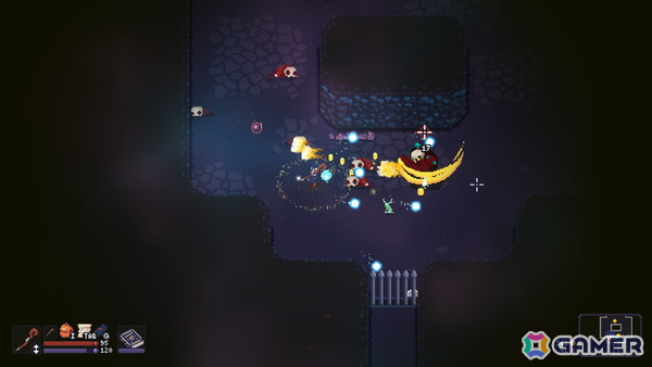 木の杖1本から冒険を始める魔法弾幕シューティングローグライトゲーム「ルートメイジ(LootMage)」の早期アクセスがSteamで9月11日より開始!の画像