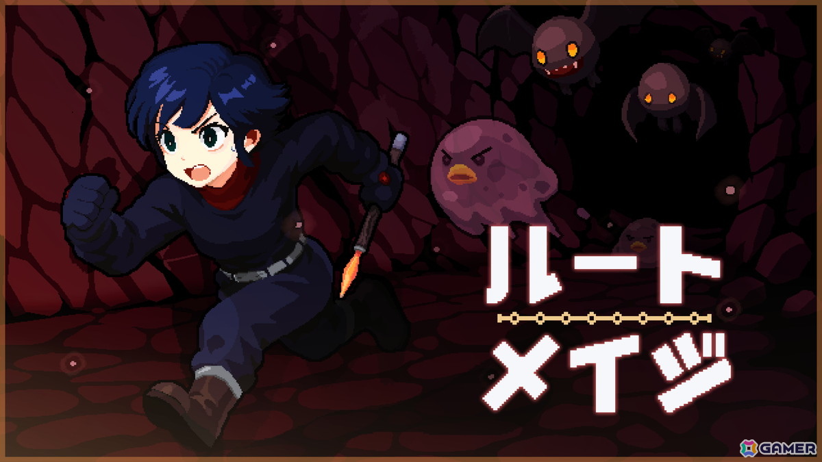 木の杖1本から冒険を始める魔法弾幕シューティングローグライトゲーム「ルートメイジ(LootMage)」の早期アクセスがSteamで9月11日より開始!の画像
