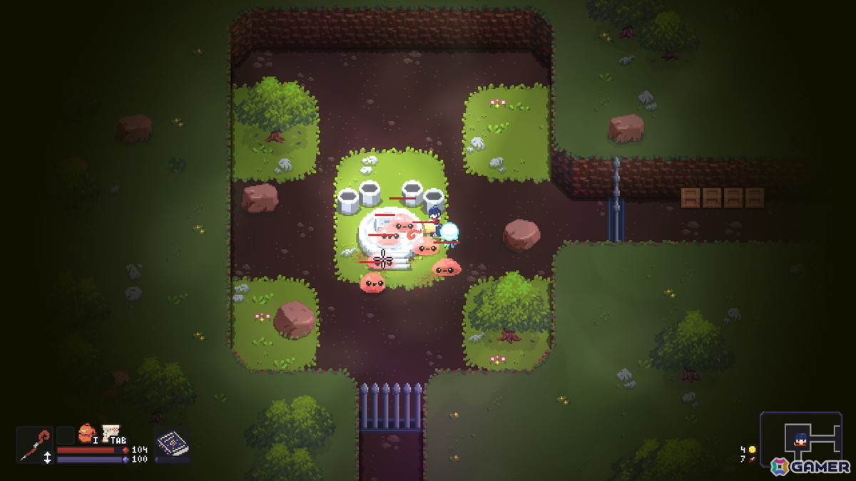 木の杖1本から冒険を始める魔法弾幕シューティングローグライトゲーム「ルートメイジ（LootMage）」の早期アクセスがSteamで9月11日より開始！の画像2