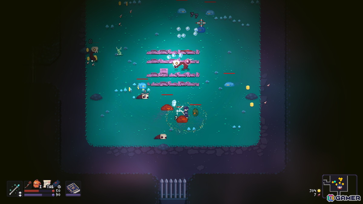 木の杖1本から冒険を始める魔法弾幕シューティングローグライトゲーム「ルートメイジ（LootMage）」の早期アクセスがSteamで9月11日より開始！の画像7