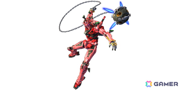「機動戦士ガンダム EXVS.2 IB」に「機動戦士Gundam GQuuuuuuX」の赤いガンダムが参戦決定！懐に潜り込み挟撃する2000コストの格闘寄り万能機の画像3