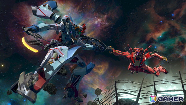 「機動戦士ガンダム EXVS.2 IB」に「機動戦士Gundam GQuuuuuuX」の赤いガンダムが参戦決定！懐に潜り込み挟撃する2000コストの格闘寄り万能機の画像7