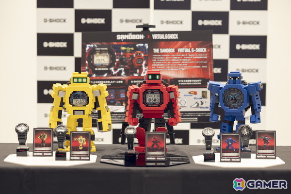 「THE Sandbox × VIRTUAL G-SHOCK」G-SHOCK CITY先行体験会&記者会見のオフィシャルレポートが到着!の画像