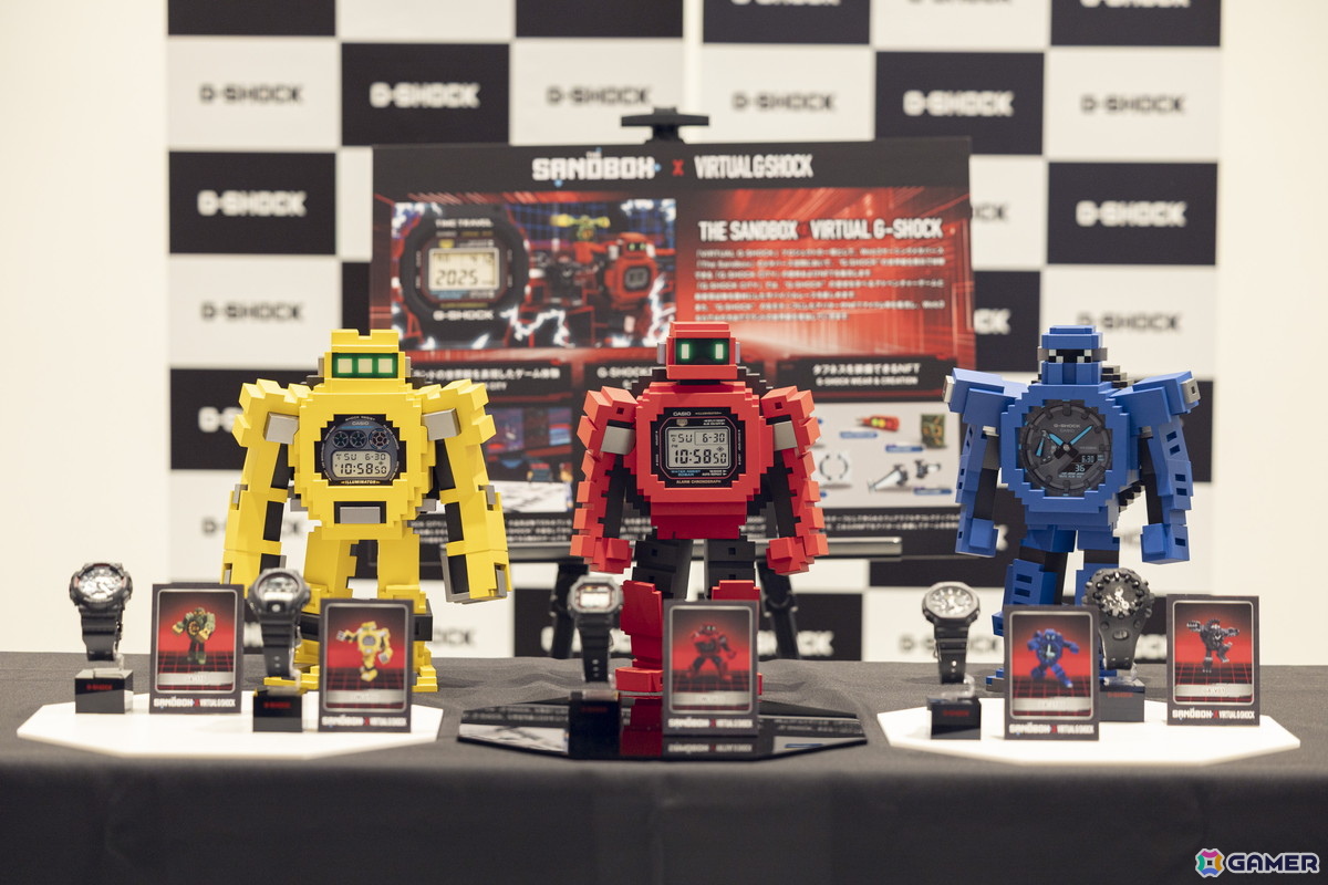 「THE Sandbox × VIRTUAL G-SHOCK」G-SHOCK CITY先行体験会＆記者会見のオフィシャルレポートが到着！の画像15