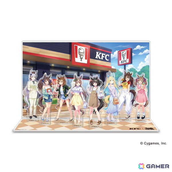 「ウマ娘 プリティーダービー」とKFCのコラボが9月9日よりスタート！「KFCさんぽ」が常設コンテンツに、「今日、ウマ娘とおさんぽしない？パック」の販売もの画像3