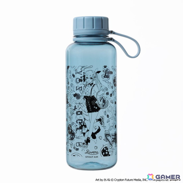 初音ミク×アウトドアグッズブランド「AOZORAGEAR」コラボによるブルーチタン包丁の受注販売が開始！さいね氏描き下ろしイラストを刀身にデザインの画像12