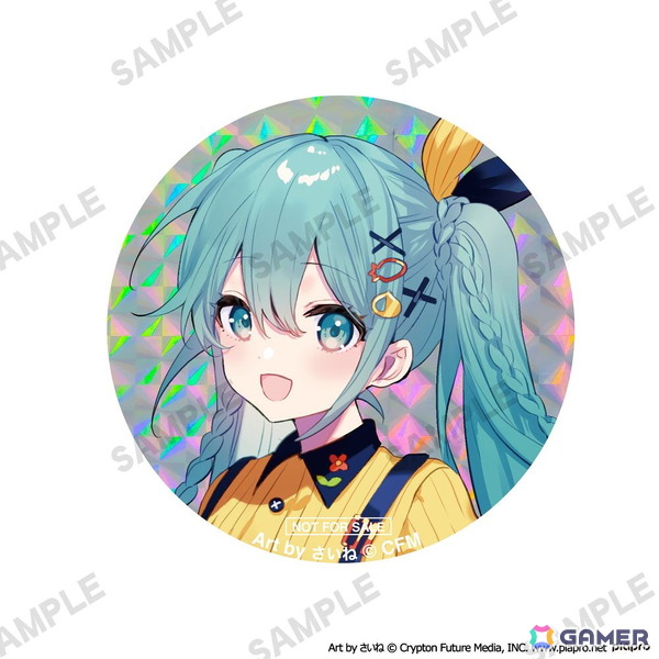 初音ミク×アウトドアグッズブランド「AOZORAGEAR」コラボによるブルーチタン包丁の受注販売が開始！さいね氏描き下ろしイラストを刀身にデザインの画像3