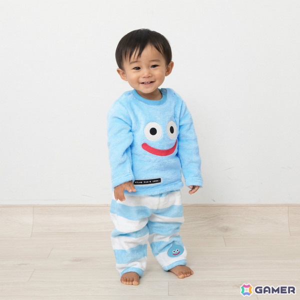 「ドラクエベビー＆キッズ」スライムフェイスのパジャマやフード部分がスライムになっているポンチョなど新商品が9月12日に発売！の画像