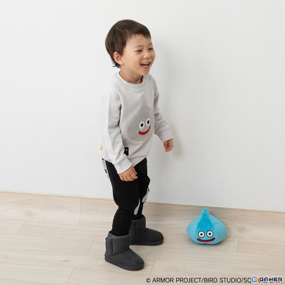 「ドラクエベビー＆キッズ」スライムフェイスのパジャマやフード部分がスライムになっているポンチョなど新商品が9月12日に発売！の画像