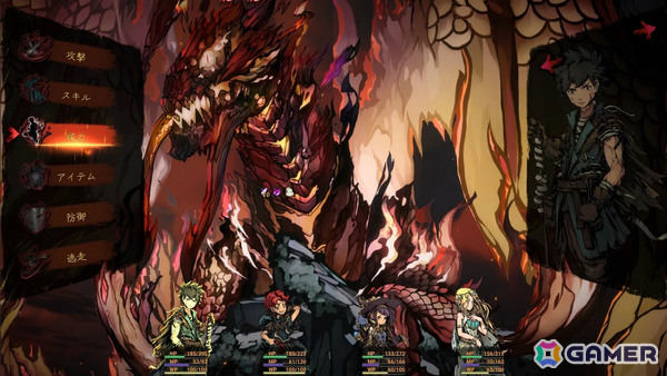 ゲームブック風ターン制RPG「無名者：屠竜」Switch版がリリース！若き冒険者となって仲間と共にドラゴンを打ち倒せの画像