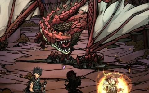ゲームブック風ターン制RPG「無名者：屠竜」Switch版がリリース！若き冒険者となって仲間と共にドラゴンを打ち倒せ