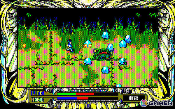 経験値稼ぎ不要のユニークなアクションRPG「ルーンワース 黒衣の貴公子（PC-9801版）」がプロジェクトEGGで無料配信！の画像1