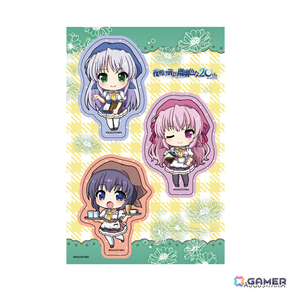 「夜明け前より瑠璃色な」20周年記念カフェが10月7日よりeeo Cafeで開催！公式描き下ろしイラスト＆オリジナルミニキャライラストのグッズがラインナップの画像12