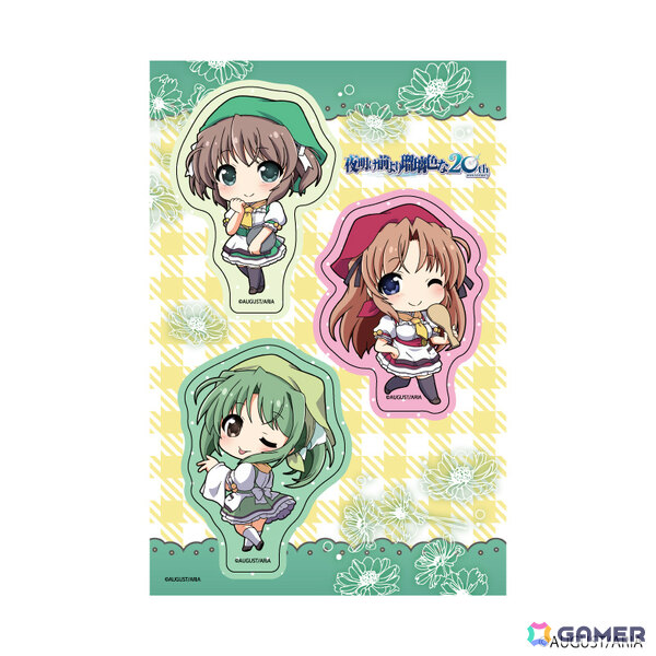 「夜明け前より瑠璃色な」20周年記念カフェが10月7日よりeeo Cafeで開催！公式描き下ろしイラスト＆オリジナルミニキャライラストのグッズがラインナップの画像13