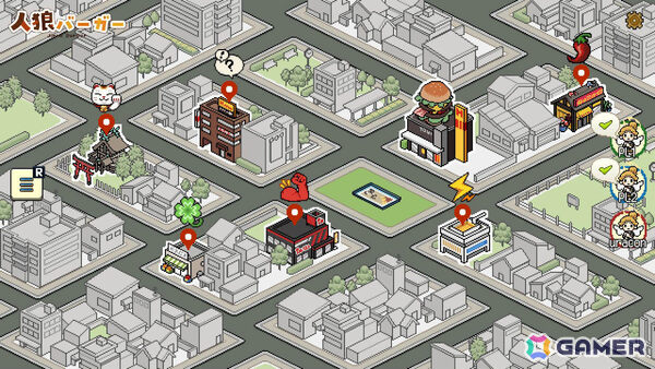 最高のバーガーを作る正体隠匿パーティゲーム「人狼バーガー」のSteamページが公開!厨房に潜んだスパイの嘘と妨害を見抜きお客様を満足させようの画像