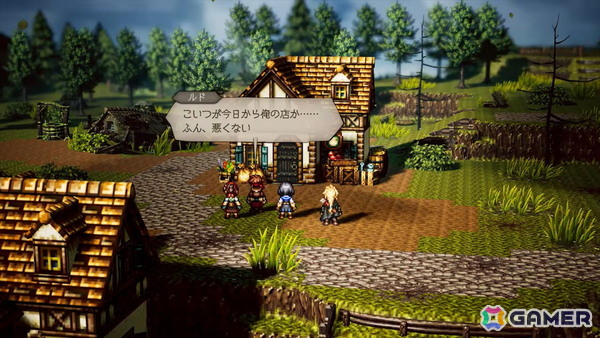 誰でも本作から始めてOK！「オクトパストラベラー0」の奥深い8人バトル＆自由度高く作り込めるタウンビルドを先行プレイの画像