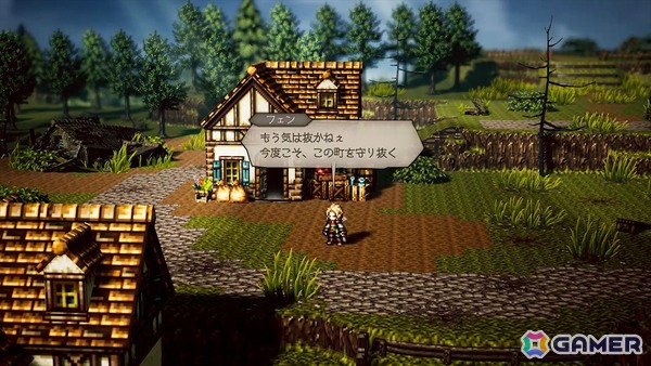 誰でも本作から始めてOK！「オクトパストラベラー0」の奥深い8人バトル＆自由度高く作り込めるタウンビルドを先行プレイの画像
