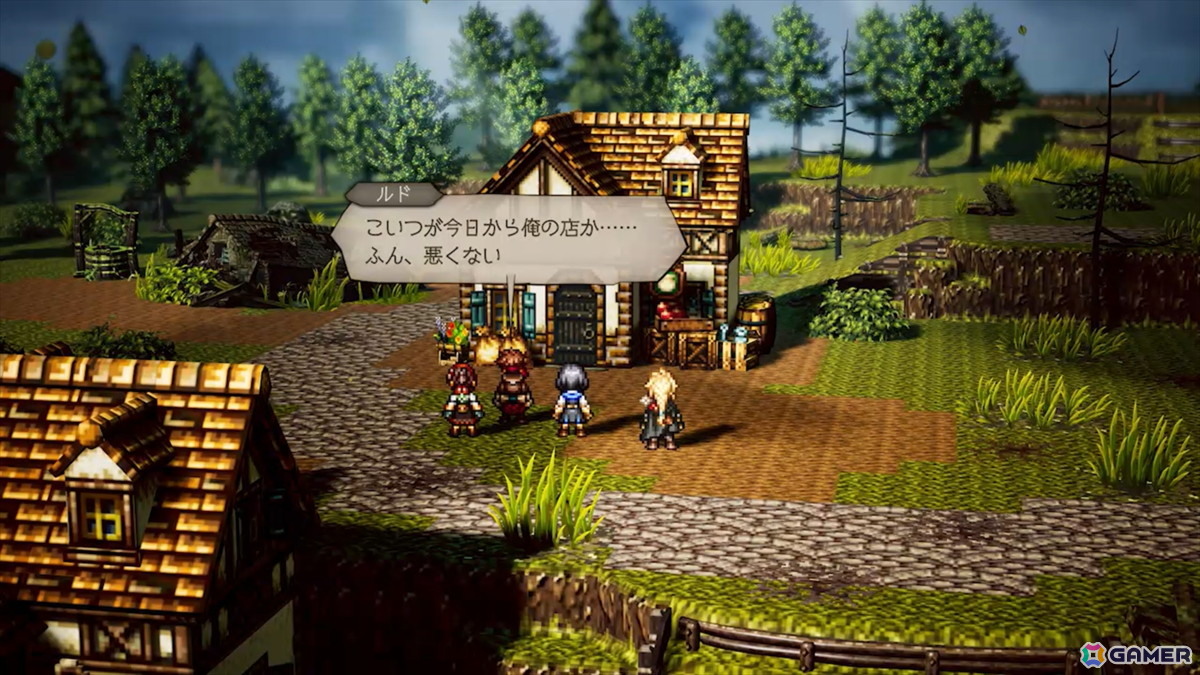 誰でも本作から始めてOK！「オクトパストラベラー0」の奥深い8人バトル＆自由度高く作り込めるタウンビルドを先行プレイの画像7