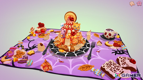 食べ物モチーフのSteam向け3Dパズルゲーム「UMAMIパズル」の配信日が11月17日に決定！直感的な操作と温かなサウンドで癒やしの時間を楽しめるの画像9