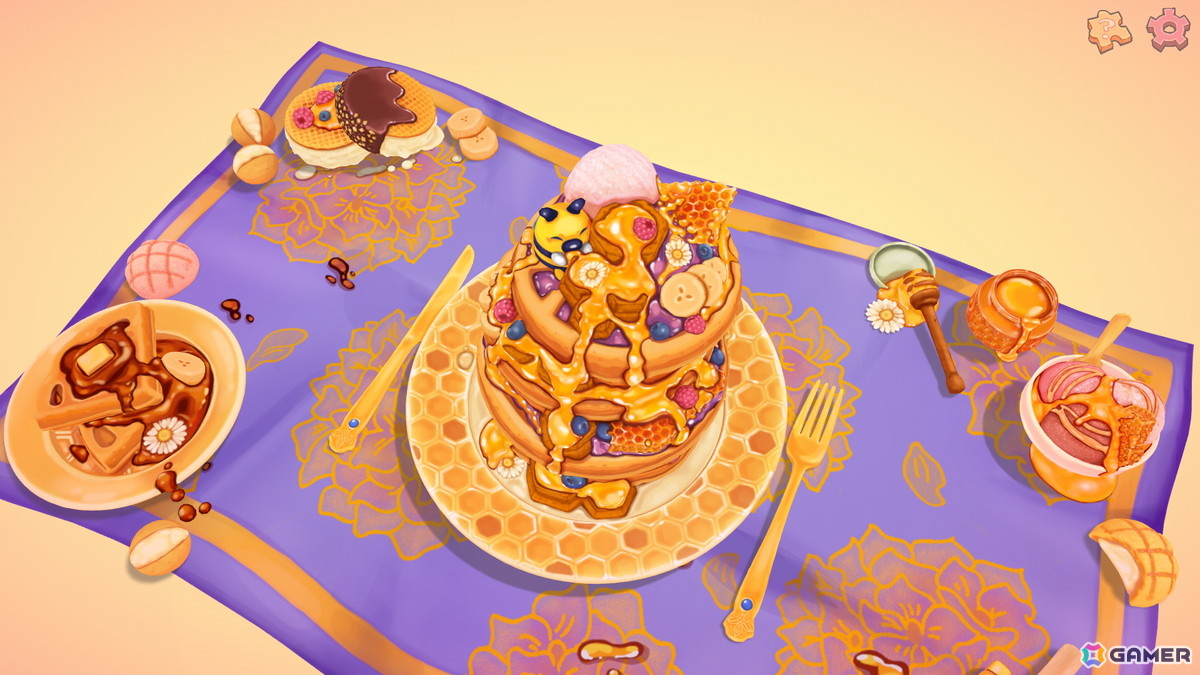 食べ物モチーフのSteam向け3Dパズルゲーム「UMAMIパズル」の配信日が11月17日に決定！直感的な操作と温かなサウンドで癒やしの時間を楽しめるの画像4