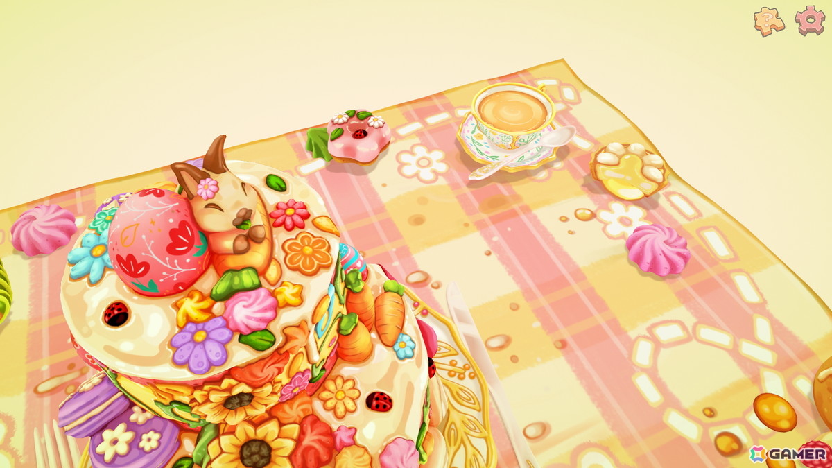 食べ物モチーフのSteam向け3Dパズルゲーム「UMAMIパズル」の配信日が11月17日に決定！直感的な操作と温かなサウンドで癒やしの時間を楽しめるの画像5
