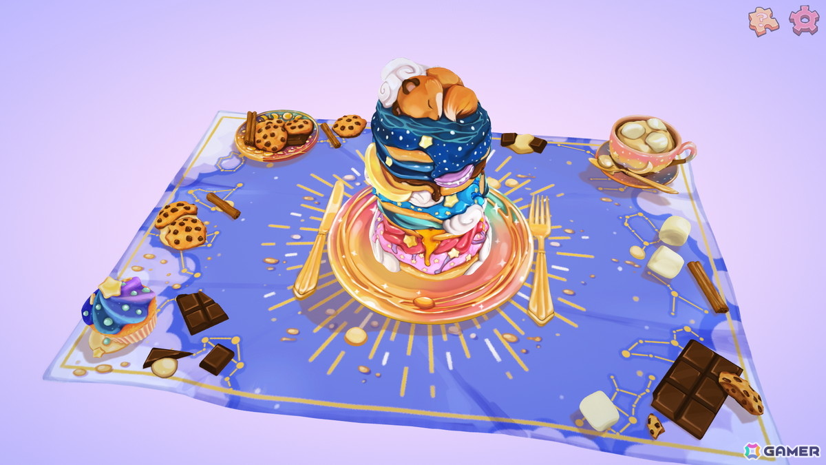 食べ物モチーフのSteam向け3Dパズルゲーム「UMAMIパズル」の配信日が11月17日に決定！直感的な操作と温かなサウンドで癒やしの時間を楽しめるの画像6