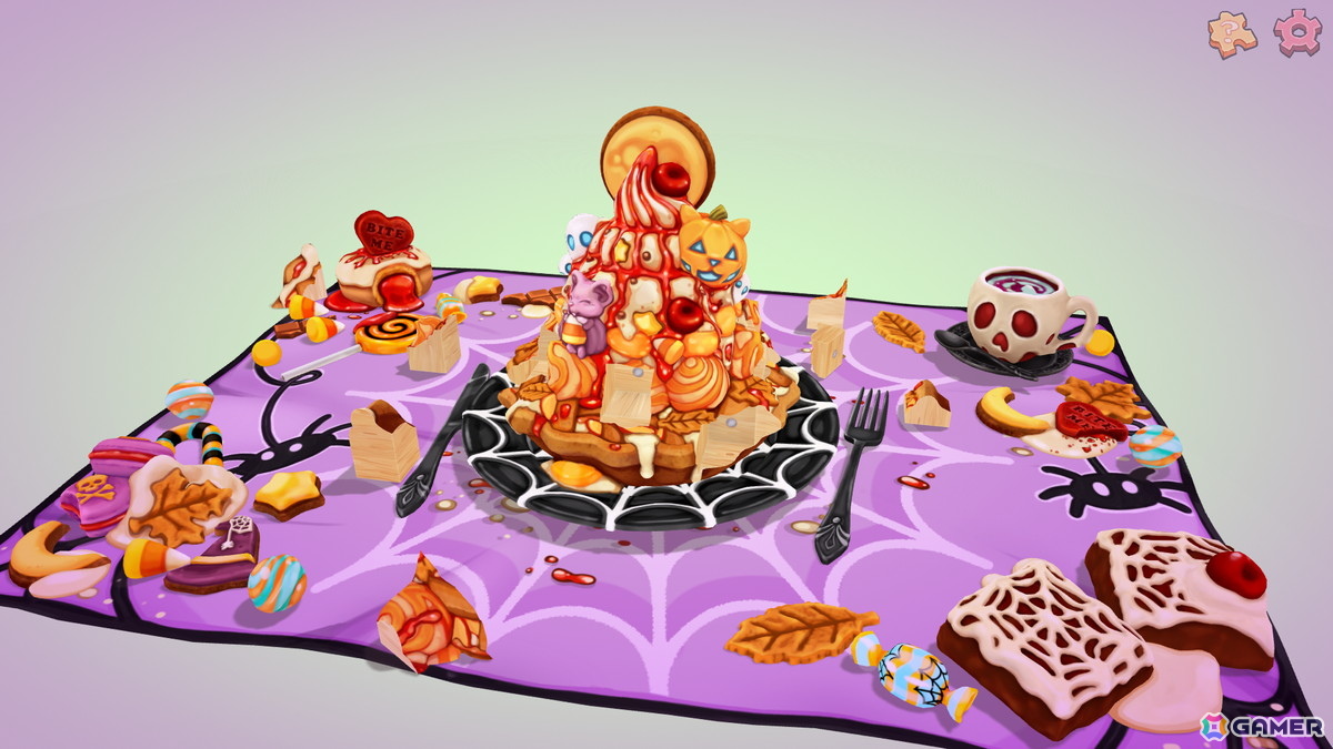 食べ物モチーフのSteam向け3Dパズルゲーム「UMAMIパズル」の配信日が11月17日に決定！直感的な操作と温かなサウンドで癒やしの時間を楽しめるの画像9
