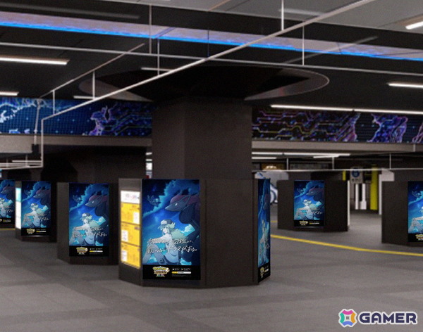 「ポケモンマスターズ EX」6周年記念で山手線車内を期間限定ジャック！秋葉原駅、大阪駅では6周年特別映像を放映中の画像
