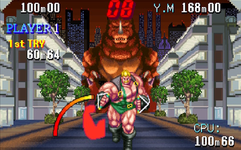 超人同士が激突するスポーツゲーム「マッハブレイカーズ」が「アーケードアーカイブス/アーケードアーカイブス2」として9月4日に配信！