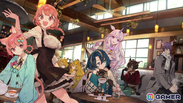 「けものティータイム」が発売！NOCOさんらによる記念イラストが公開、20時からは小岩井ことりさん、和多田美咲さん出演のリリース記念特別配信を実施の画像1