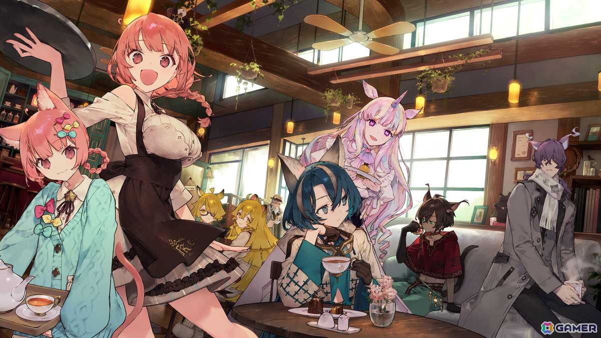 「けものティータイム」が発売！NOCOさんらによる記念イラストが公開、20時からは小岩井ことりさん、和多田美咲さん出演のリリース記念特別配信を実施の画像