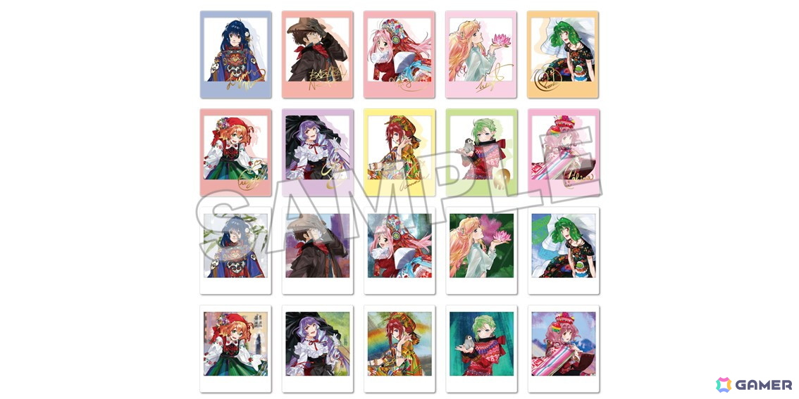 特典　インスタントフォト風カード　全２０種コンプ　マクロス万博　万国博覧会 マクロス万国博覧会」9月25日より大阪梅田で開催！博多、池袋での巡回