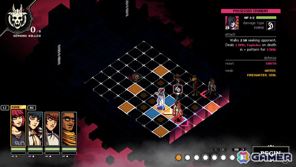 学園・オカルトタクティカルRPG「Demonschool」日本語対応デモがTGS2025に出展！競合を避け発売日は11月20日に変更の画像2