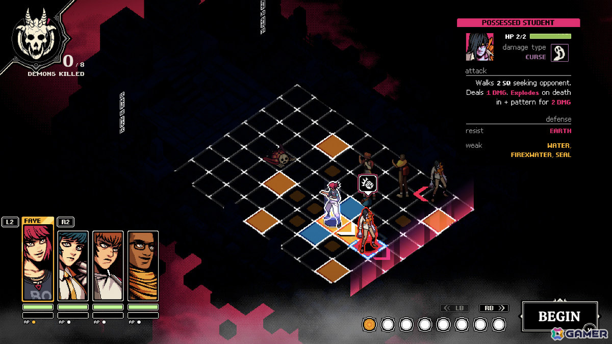学園・オカルトタクティカルRPG「Demonschool」日本語対応デモがTGS2025に出展！競合を避け発売日は11月20日に変更の画像