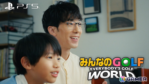 「みんなのGOLF WORLD」PS5/Switch版が発売！実写TVCMやローンチトレーラーが公開＆さまぁ～ずやにじさんじライバーによるプレイ動画配信もの画像