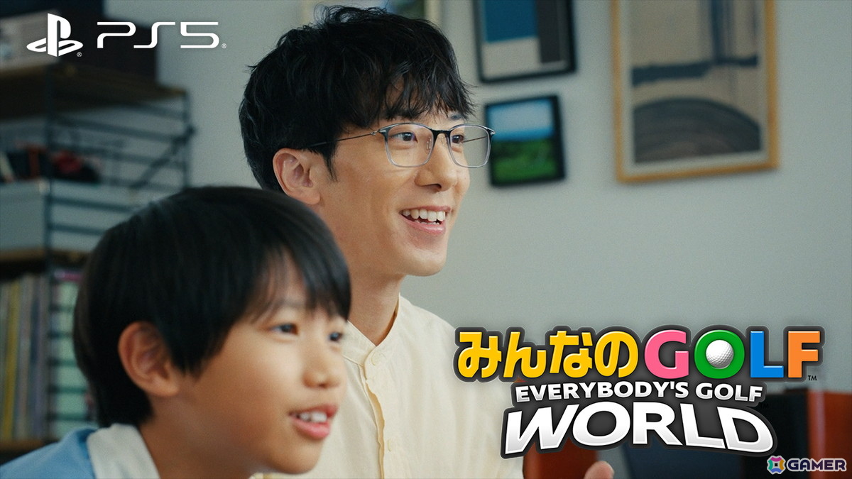 「みんなのGOLF WORLD」PS5/Switch版が発売！実写TVCMやローンチトレーラーが公開＆さまぁ～ずやにじさんじライバーによるプレイ動画配信もの画像2