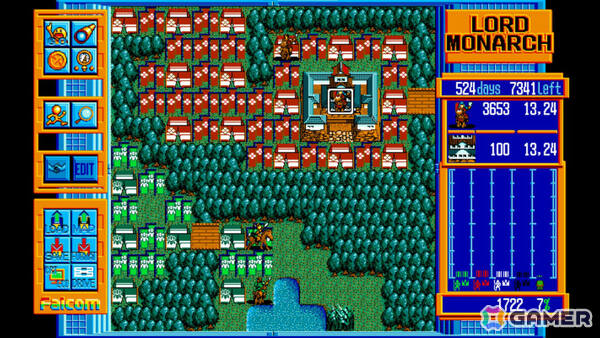 「EGGコンソール ロードモナーク PC-9801」が配信！日本ファルコムの「ドラゴンスレイヤー」シリーズ第7弾となるシミュレーションゲームの画像