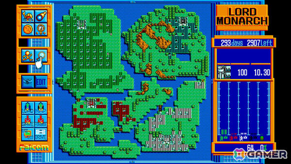 「EGGコンソール ロードモナーク PC-9801」が配信！日本ファルコムの「ドラゴンスレイヤー」シリーズ第7弾となるシミュレーションゲームの画像4