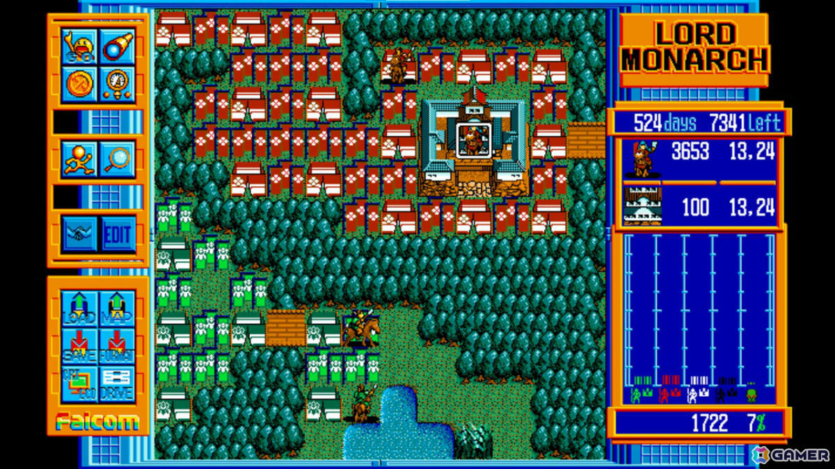 「EGGコンソール ロードモナーク PC-9801」が配信！日本ファルコムの「ドラゴンスレイヤー」シリーズ第7弾となるシミュレーションゲームの画像3