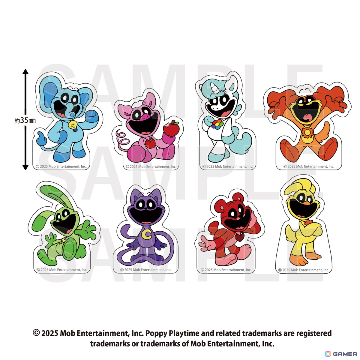 「POPPY PLAYTIME コラボカフェ in E-DINER」のグッズがINFOLENS GEEK SHOP オンラインと池袋パルコ店にて販売開始！の画像