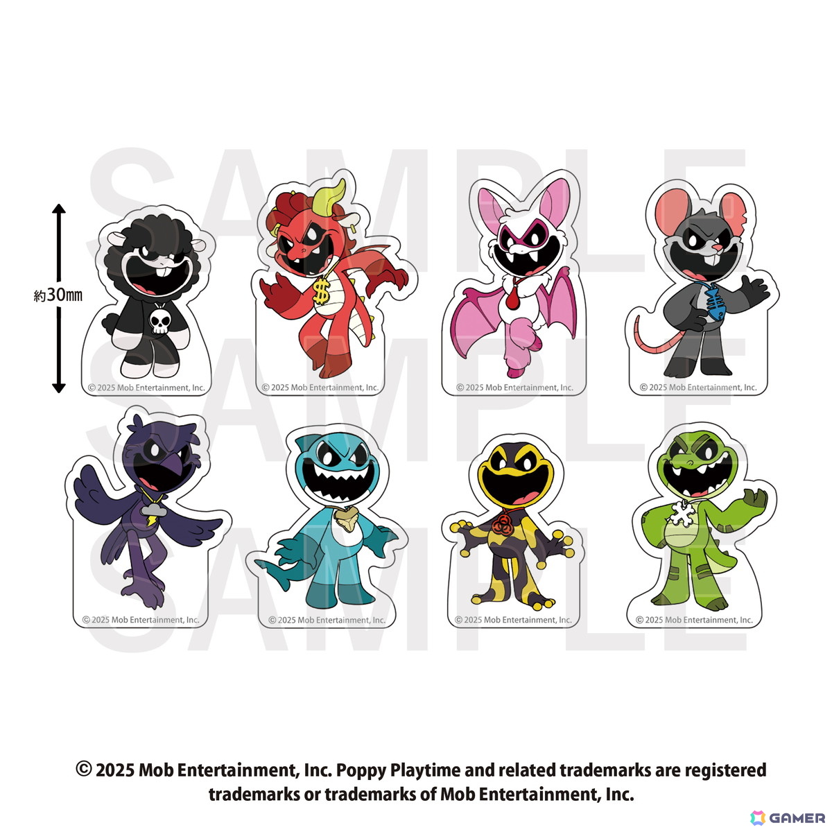 「POPPY PLAYTIME コラボカフェ in E-DINER」のグッズがINFOLENS GEEK SHOP オンラインと池袋パルコ店にて販売開始！の画像