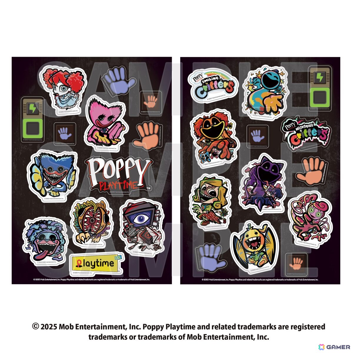 POPPY PLAYTIME コラボカフェ in E-DINER」のグッズがINFOLENS