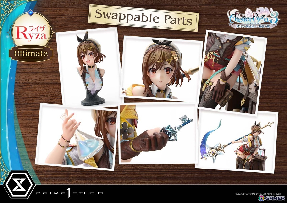 1/4スケールスタチュー「ライザのアトリエ3 ~終わりの錬金術士と秘密の鍵~ ライザ」が予約開始の画像