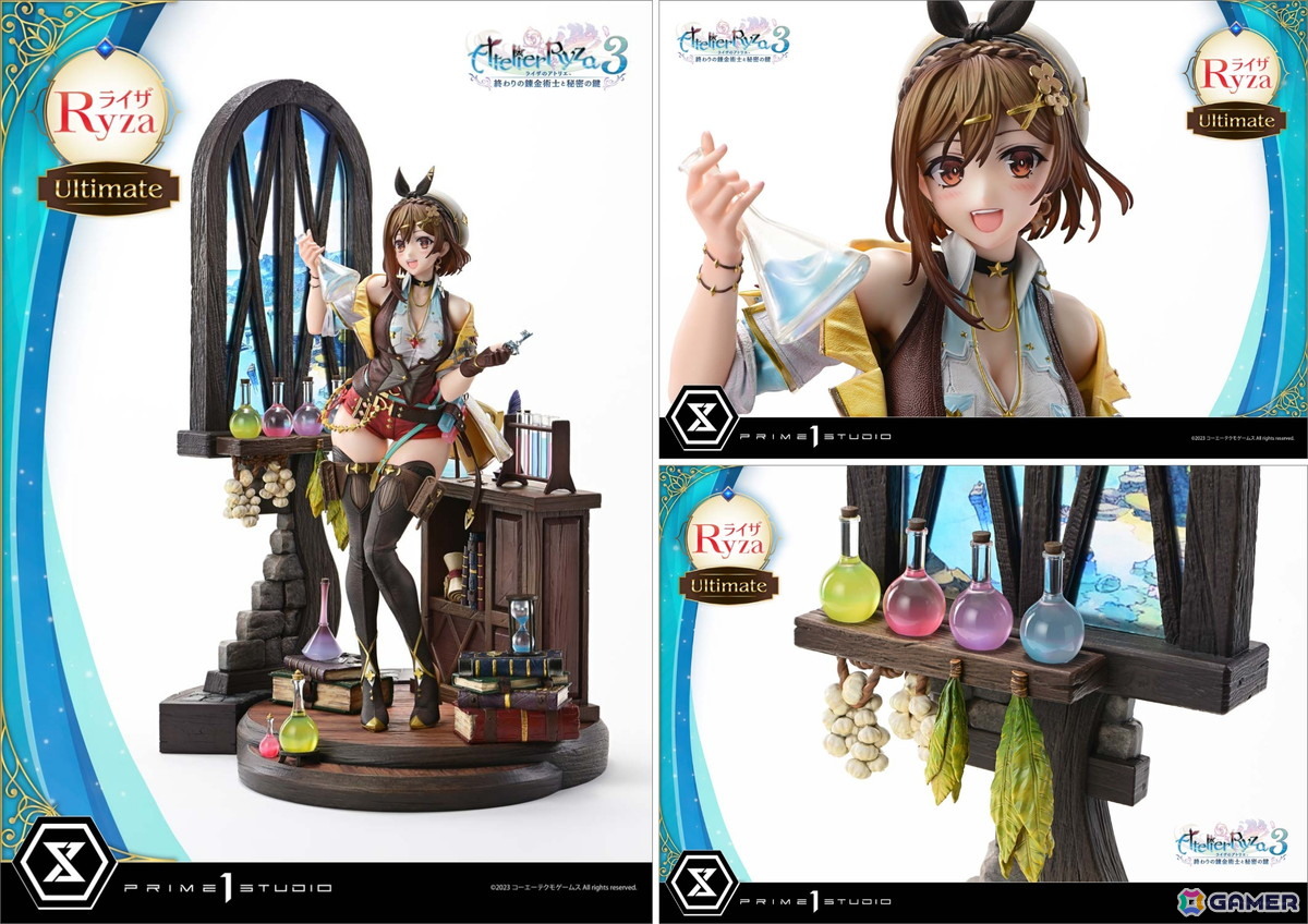 1/4スケールスタチュー「ライザのアトリエ3 ~終わりの錬金術士と秘密の鍵~ ライザ」が予約開始の画像