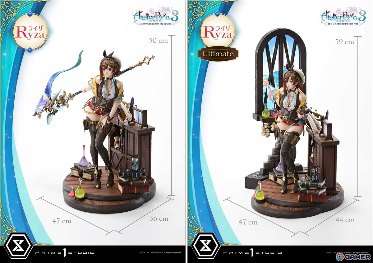 1/4スケールスタチュー「ライザのアトリエ3 ~終わりの錬金術士と秘密の鍵~ ライザ」が予約開始の画像